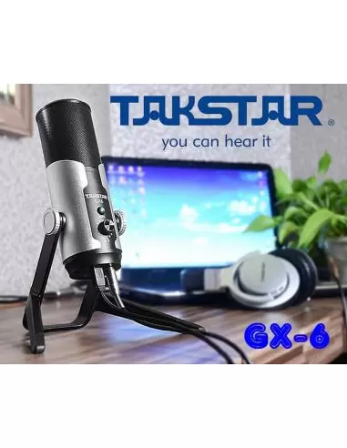 Купить GX6 TAKSTAR USB микрофон для стриминга 