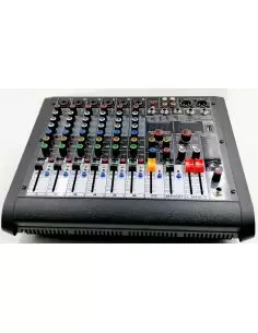 Купить JB-600P JB sound Активный микшерный пульт 6 каналов,процессор эффектов 32-бит, 99DSP программ,2х170Вт на 4Ом  2