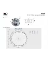 Купити T - 103C ITC Динамік трансляція широкосмуговий 100В 3" 6Вт, IP54
