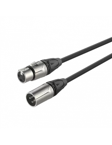 Купить DMXX200L5 Roxtone Готовый аудио/ДМХ кабель, Разъемы:RX3F-NT- RX3M-NT-5 метров (XLR-XLR) 