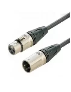 Купити DMXX200L05 Roxtone Готовий аудіо/ДМХ кабель, Роз'єми: RX3F - NT - RX3M - NT -0,5метра (XLR - XLR)
