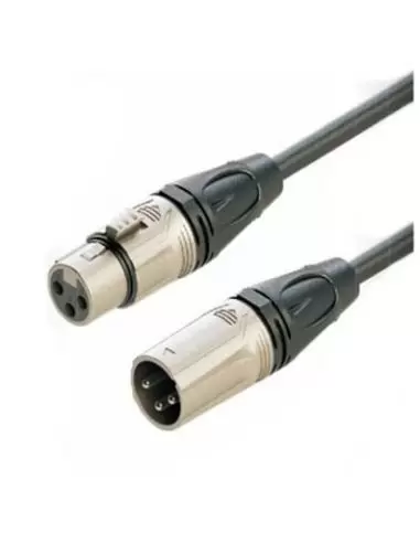 Купити DMXX200L05 Roxtone Готовий аудіо/ДМХ кабель, Роз'єми: RX3F - NT - RX3M - NT -0,5метра (XLR - XLR)