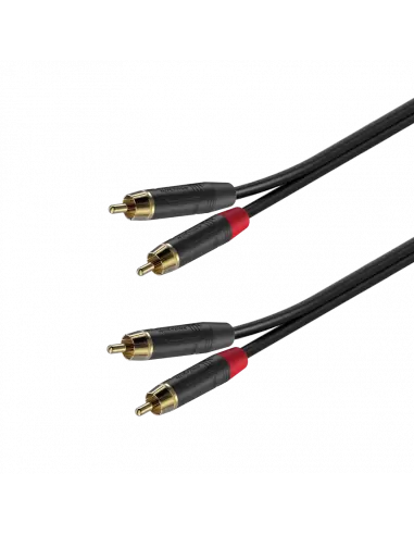 Купить GPTC160L3 Roxtone Готовый кабель, Разъемы:2xRCA-M (RF2C-BG)- 2xRCA-M (RF2C-BG)-3 метра 