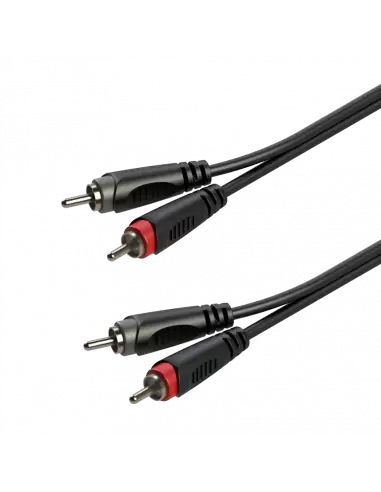 Купить RACC130L2 Roxtone Готовый аудио кабель, Разъемы: 2xRCA-M - 2xRCA-M-2м (Тюльпан-Тюльпан) 