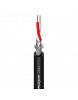 Купить MC020-BK ROXTONE Микрофонный кабель симметричный, диаметр 6,5 мм, 2 x 0.25 мм 