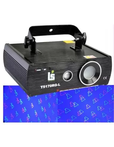 Купити T5170 Лазер заливальний RG 160мВт+світлодіодний фон
