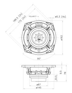 Купить FaitalPRO НЧ Динамик 6PR122 - 120 Вт (8 Ом)  2