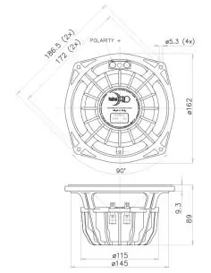 Купить FaitalPRO НЧ Динамик 6PR150 - 150 Вт (8 Ом)  2