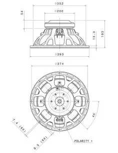 Купить FaitalPRO НЧ Динамик 15HP1010 - 700 Вт  2