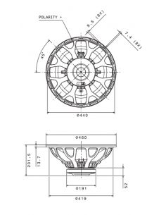 Купить FaitalPRO НЧ Динамик 18FH510 - 600 Вт  2