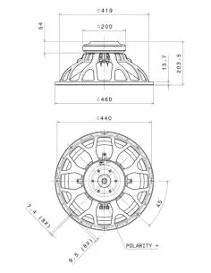 Купить FaitalPRO НЧ Динамик 18HP1010 - 1000 Вт  2