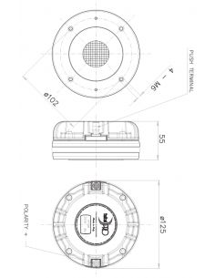 Купить FaitalPRO ВЧ Драйвер HF148 - 100 Вт  2