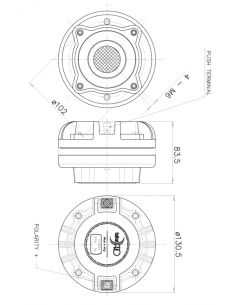 Купить FaitalPRO ВЧ Драйвер HF2000 - 100 Вт  2
