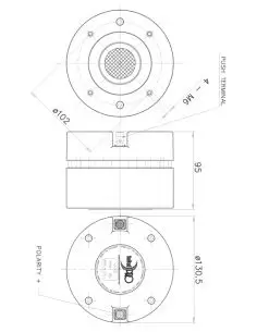 Купить FaitalPRO ВЧ Драйвер HF200 - 70 Вт  2