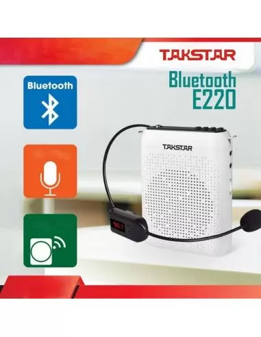 Купити E220 Такстар - портативний гучномовець для туристичних гідів та викладачів з функцією Bluetooth