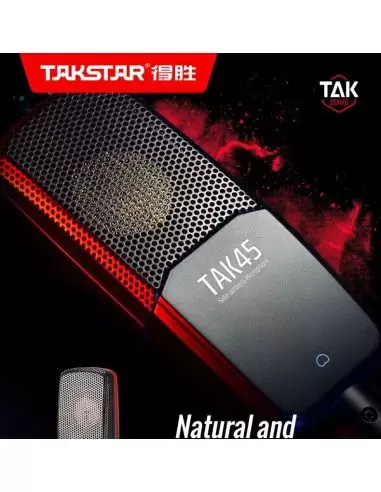 Купити TAK45 Такстар - високочутливий конденсаторний студійний мікрофон з позолоченою діафрагмою