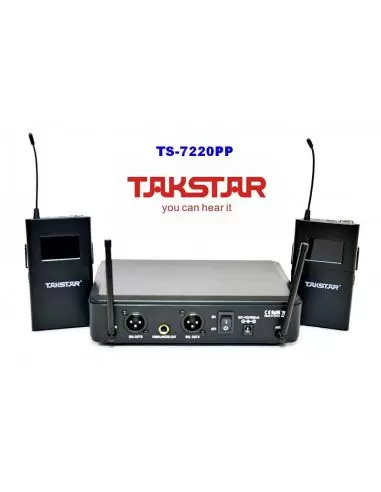 Купить TS-7220PP Такстар - беспроволочная микрофонная радиосистема с двумя Наголовна микрофонами 