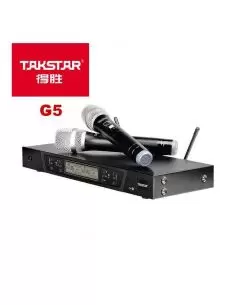 Купити G5 Такстар - подвійна вокальна радіосистема UHF на 200 каналів