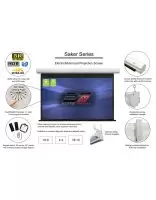Купить Elite Screens SK100XHW-E24 настенный моторизованный экран с ДУ, триггером 