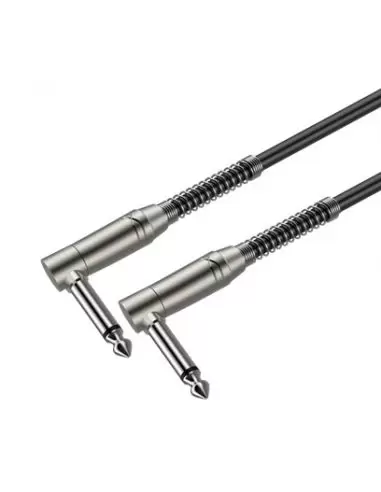 Купить Готовый инструментальный кабель Roxtone SGJJ130L015, 1x0.22 кв.мм, вн.диаметр 6 мм, 0,15 м 