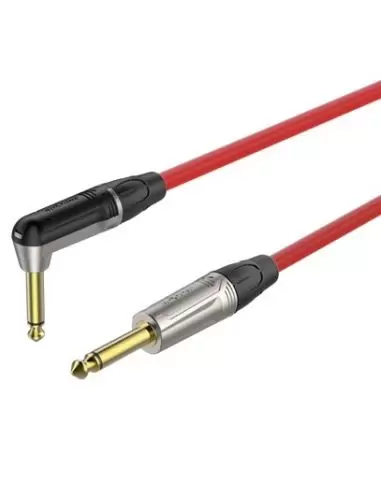 Купить Готовый инструментальный кабель Roxtone TGJJ110L1, 1x0.50 кв.мм, вн.диаметр 7 мм, 1 м 