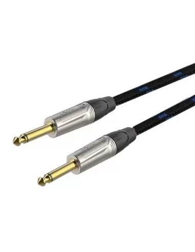Купить Готовый инструментальный кабель Roxtone TGJJ300L1, 1x0.22 кв.мм, вн.диаметр 6,5 мм, 1 м 