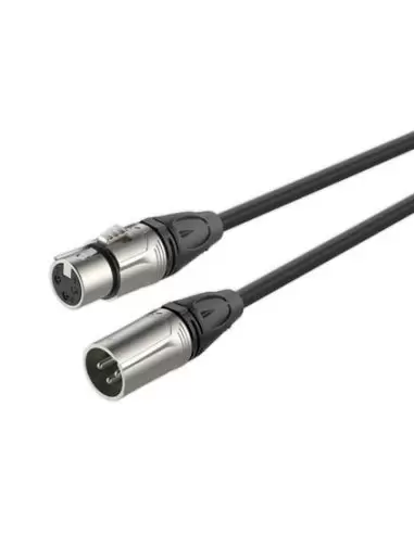 Купить Готовый микрофонный кабель Roxtone DMXX200L1, 2x0.22 кв.мм, вн.диаметр 6 мм, 1 м 