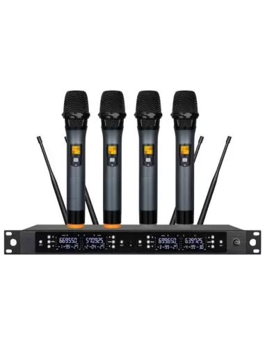 Купити Безпровідна мікрофонна система Emiter - S TA - U801 з ручними мікрофонами