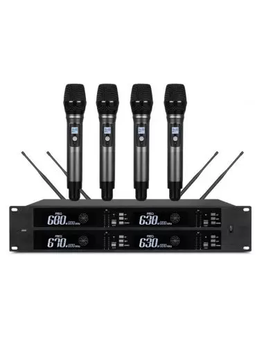 Купити Безпровідна мікрофонна система Emiter - S TA - U805 з ручними мікрофонами