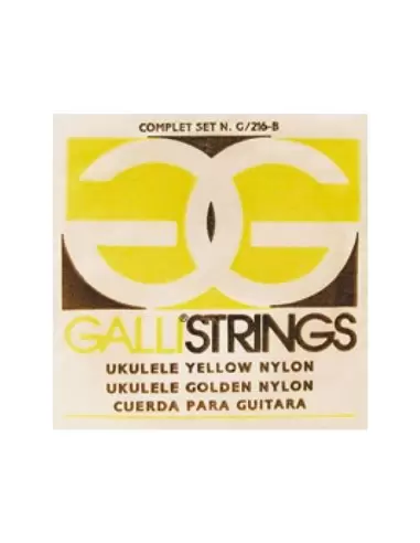 Купить Струны для укулеле Galli G216B G216Y - желтый 