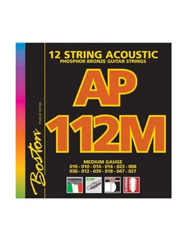 Купить Струны для акустической гитары Boston AP - 112 - M 