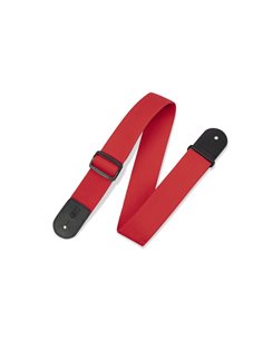 Ремінь гітарний Levys M8 POLY RED
