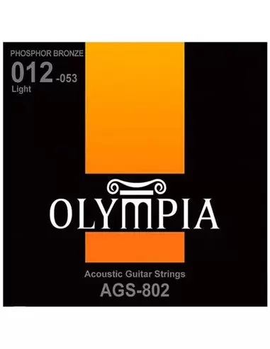 Струни для акустичної гітари Olympia AGS 802