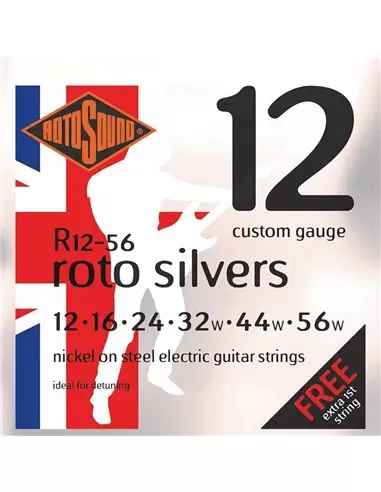 Струни для бас-гитары Rotosound R1256