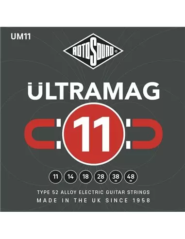 Струны для электрогитары Rotosound UM11