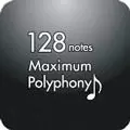 16-Part Multi Timbral and 128-note Polyphony