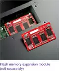 Flash memory expansion module