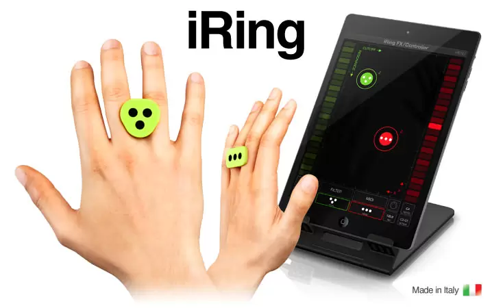 iRing-Motion controller for iPhone, iPad music apps and more