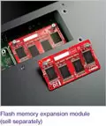 Flash memory expansion module