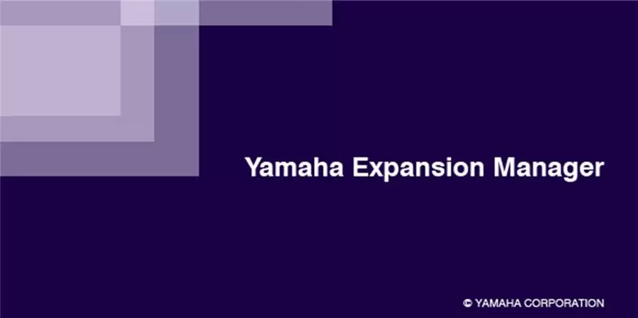 Yamaha Expansion Manager