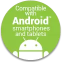 Works with Android Tablets