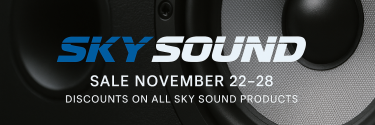 Акція Sky Sound 22–28 листопада | Знижки на стельову, настінну та рупорну акустику