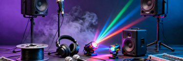 Новинки PROSHOW: мікрофони, навушники, акустика, лазери й комутація для інсталяцій та прокату