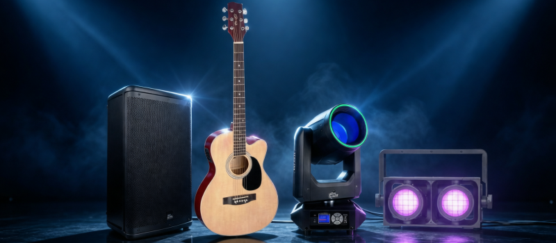 Нові надходження PROSHOW 2026: 500+ товарів для сцени, звуку та музики